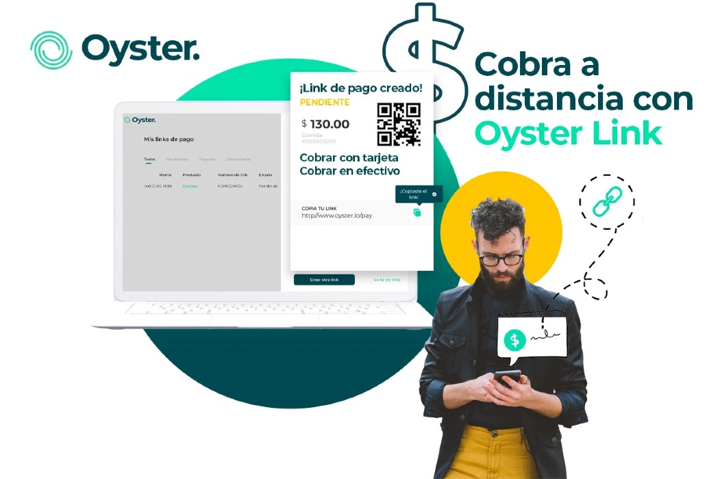 Cobrar a distancia con Oyster link
